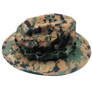 USMC Marpat EGA jungle hat SZ Medium 7 1/4